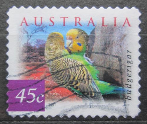 Poštovní známka Austrálie 2001 Andulka vlnkovaná Mi# 2073