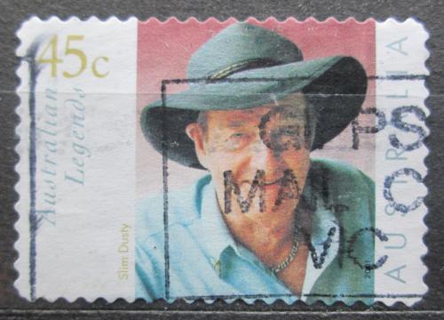 Poštovní známka Austrálie 2001 Slim Dusty, muzikant Mi# 2014