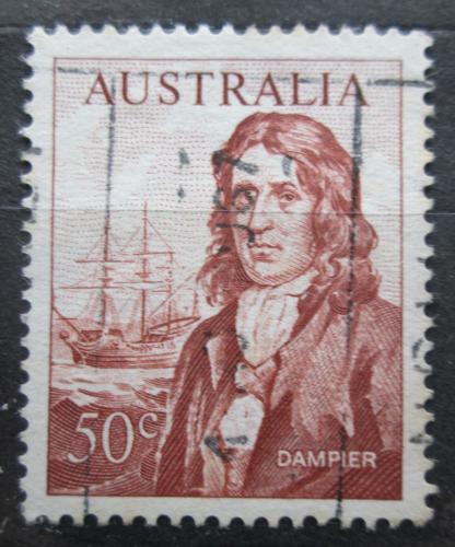 Poštovní známka Austrálie 1966 William Dampier, moøeplavec Mi# 375