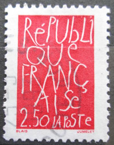Potovn znmka Francie 1992 Npis od  Jean-Charles Blaise Mi# 2917 - zvtit obrzek