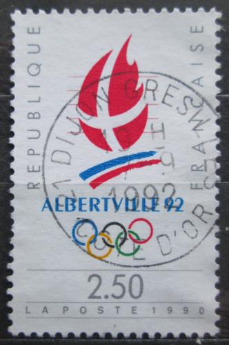 Poštovní známka Francie 1990 ZOH Albertville Mi# 2758
