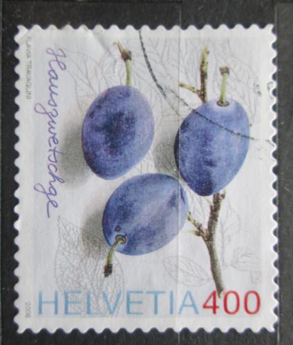 Poštovní známka Švýcarsko 2006 Švestky Mi# 1993 Kat 5.50€