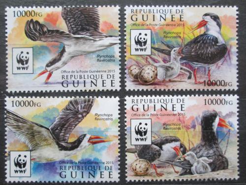 Poštovní známky Guinea 2015 Zoboun africký, WWF Mi# 11528-31 Kat 12€