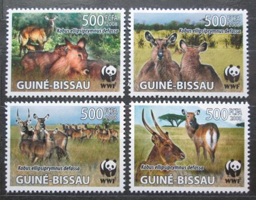 Poštovní známky Guinea-Bissau 2008 Voduška velká, WWF Mi# 3919-22 Kat 7.50€