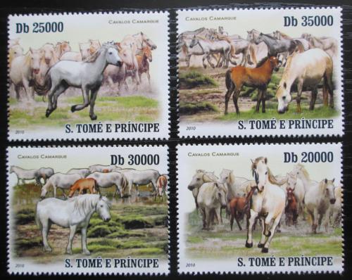 Poštovní známky Svatý Tomáš 2010 Konì Mi# 4363-66 Kat 10€