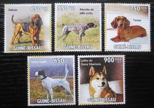 Poštovní známky Guinea-Bissau 2010 Psi Mi# 4725-29 Kat 14€