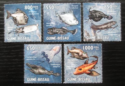 Poštovní známky Guinea-Bissau 2010 Ryby Mi# 4629-33 Kat 15€