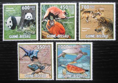 Poštovní známky Guinea-Bissau 2010 Fauna Mi# 4804-08 Kat 13€