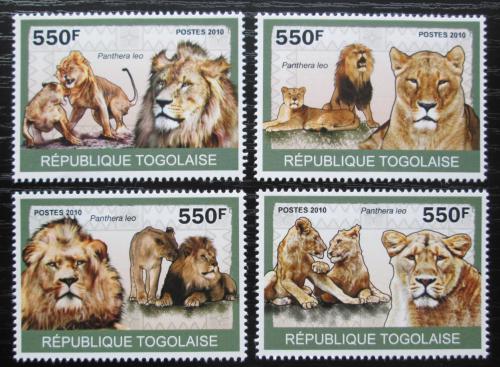 Poštovní známky Togo 2010 Lvi Mi# 3469-72 Kat 8.50€