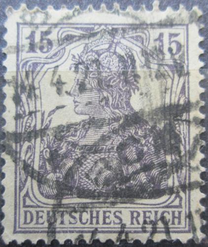 Poštovní známka Nìmecko 1917 Germania Mi# 101