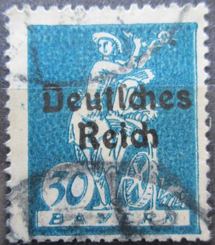 Poštovní známka Nìmecko 1920 Alegorie elektøiny Mi# 123