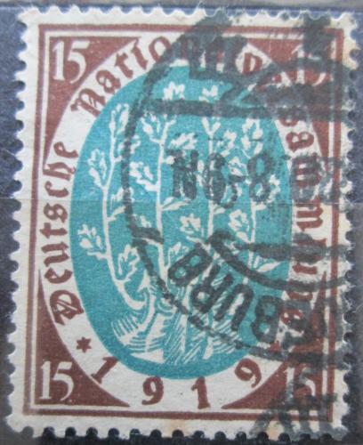 Poštovní známka Nìmecko 1919 Národní shromáždìní Mi# 108