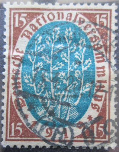 Poštovní známka Nìmecko 1919 Národní shromáždìní Mi# 108
