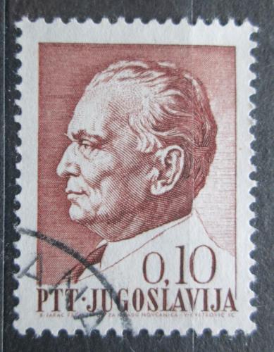 Poštovní známka Jugoslávie 1967 Prezident Josip Broz Tito Mi# 1233 x