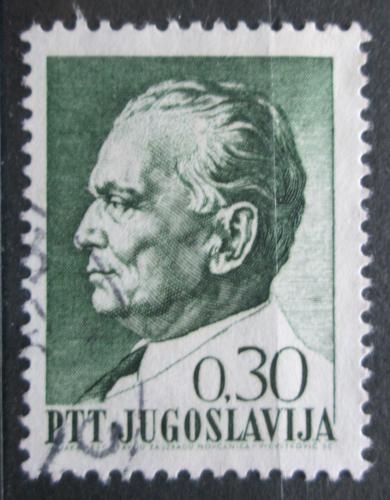 Poštovní známka Jugoslávie 1968 Prezident Josip Broz Tito Mi# 1282