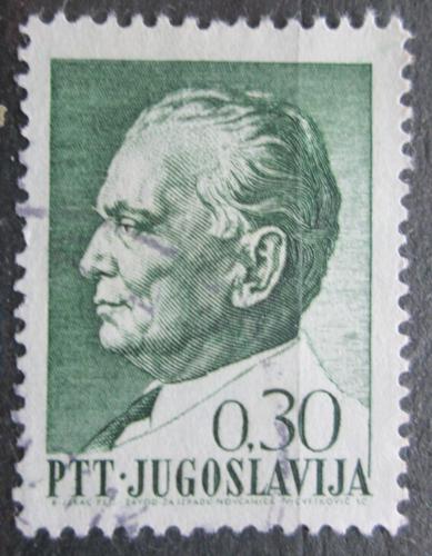 Poštovní známka Jugoslávie 1968 Prezident Josip Broz Tito Mi# 1282