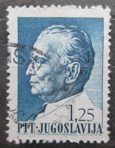 Poštovní známka Jugoslávie 1968 Prezident Josip Broz Tito Mi# 1287