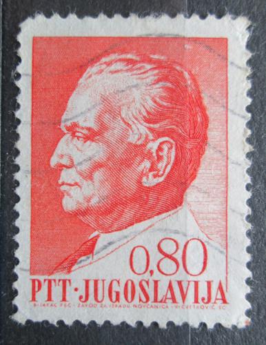 Poštovní známka Jugoslávie 1972 Prezident Josip Broz Tito Mi# 1474