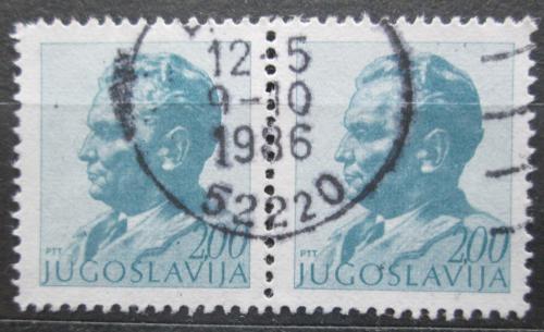 Poštovní známky Jugoslávie 1974 Prezident Josip Broz Tito pár Mi# 1554