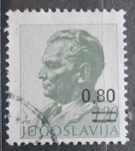 Poštovní známka Jugoslávie 1974 Prezident Josip Broz Tito Mi# 1553