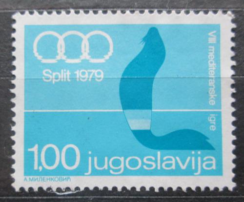 Poštovní známka Jugoslávie 1979 Støedomoøské hry ve Splitu, daòová Mi# 66