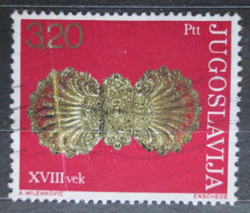 Poštovní známka Jugoslávie 1975 Støíbrný šperk Mi# 1589