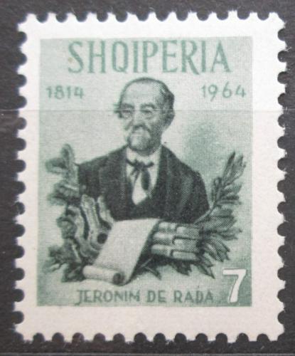 Poštovní známka Albánie 1964 Jeronim de Rada, spisovatel Mi# 885