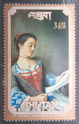Potovn znmka Bhtn 1993 Umn, Jean-Etienne Liotard Mi# 1495