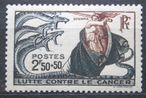 Potovn znmka Francie 1941 Boj proti rakovin Mi# 507 
