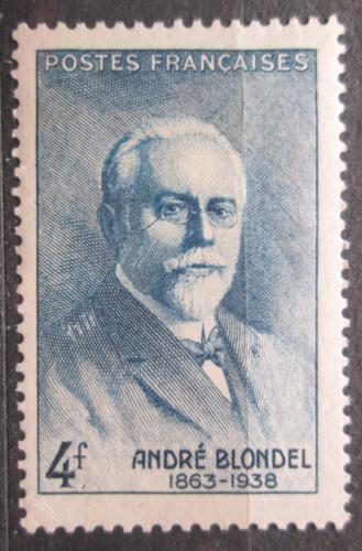 Poštovní známka Francie 1942 André Blondel, fyzik Mi# 562