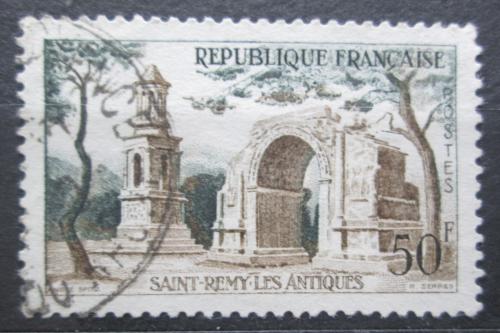 Potovn znmka Francie 1957 Vtzn oblouk v St. Rmy Mi# 1165