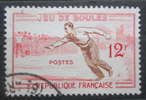 Potovn znmka Francie 1958 Boule Mi# 1197