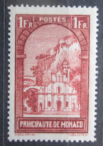 Poštovní známka Monako 1933 Kostel Sainte-Dévote Mi# 127 Kat 45€
