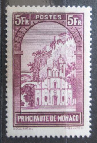 Poštovní známka Monako 1933 Kostel Sainte-Dévote Mi# 134 Kat 50€