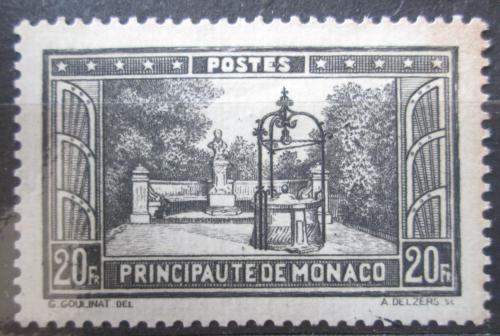 Poštovní známka Monako 1933 Place F. J. Bosio RARITA Mi# 136 Kat 300€