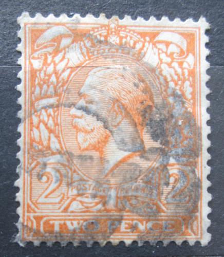 Poštovní známka Velká Británie 1912 Král Jiøí V. Mi# 130 X