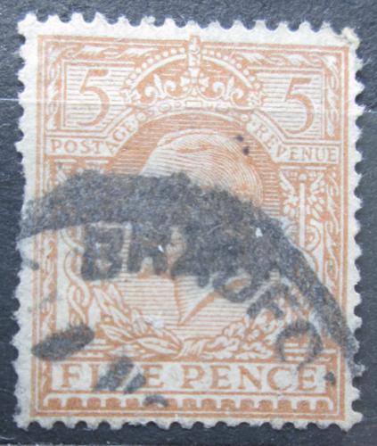 Poštovní známka Velká Británie 1912 Král Jiøí V. Mi# 134 X Kat 4€