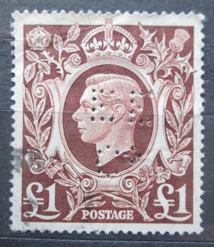 Poštovní známka Velká Británie 1948 Král Jiøí VI. Mi# 230 Kat 25€