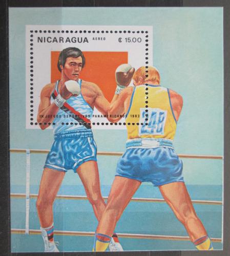 Poštovní známka Nikaragua 1983 Box Mi# Block 150