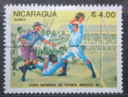 Poštovní známka Nikaragua 1985 MS ve fotbale Mi# 2558