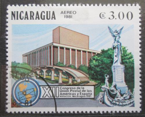 Poštovní známka Nikaragua 1981 Budova Poštovní unie Mi# 2199