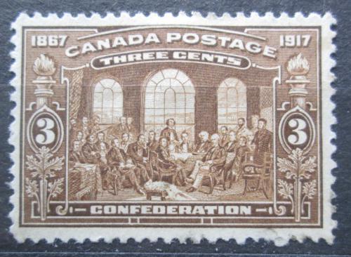 Poštovní známka Kanada 1917 Vznik konfederace, 50. výroèí Mi# 104 Kat 30€