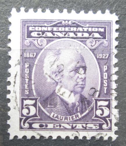Poštovní známka Kanada 1927 Sir Wilfrid Laurier Mi# 121 Kat 6€