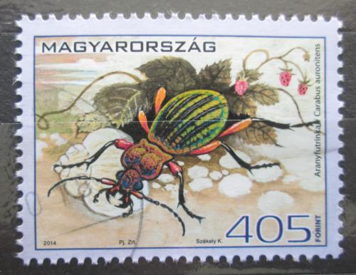 Poštovní známka Maïarsko 2014 Støevlík zlatolesklý Mi# 5728 Kat 3€