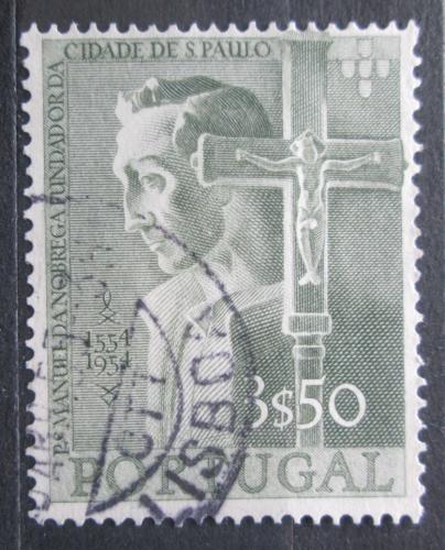 Potovn znmka Portugalsko 1954 Manuel da Nobrega, mision Mi# 833 Kat 3.50 - zvtit obrzek