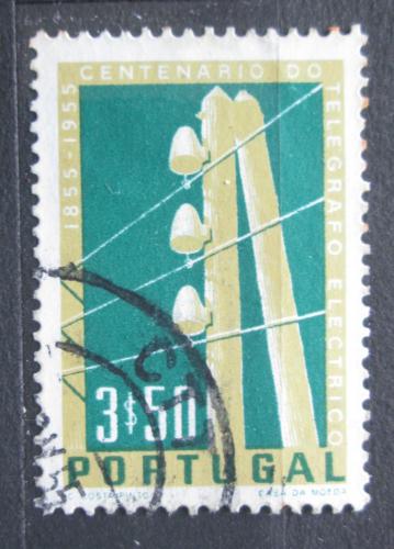 Poštovní známka Portugalsko 1955 Telegraf Mi# 846 Kat 3.50€