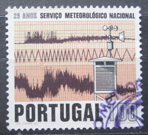Poštovní známka Portugalsko 1971 Meteorologický zápis Mi# 1146