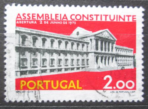 Poštovní známka Portugalsko 1975 Budova Národního shromáždìní Mi# 1283