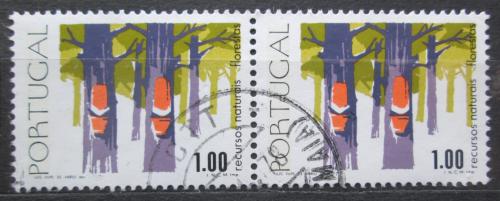 Poštovní známky Portugalsko 1976 Tìžba pryskyøice pár Mi# 1353