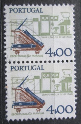 Poštovní známky Portugalsko 1978 Psací pult pár Mi# 1388